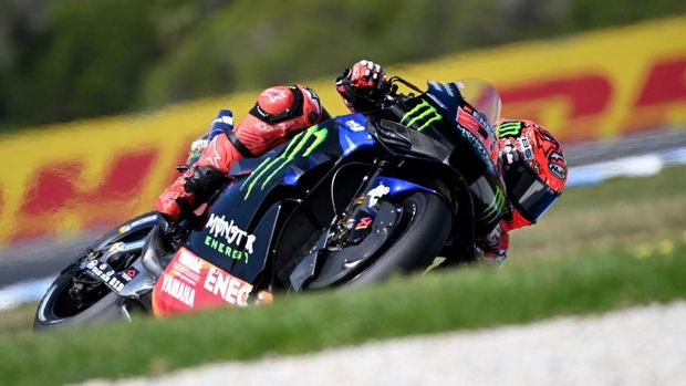 Array,Quartararo Jawab Tudingan Bertahan di Yamaha Gegara Duit