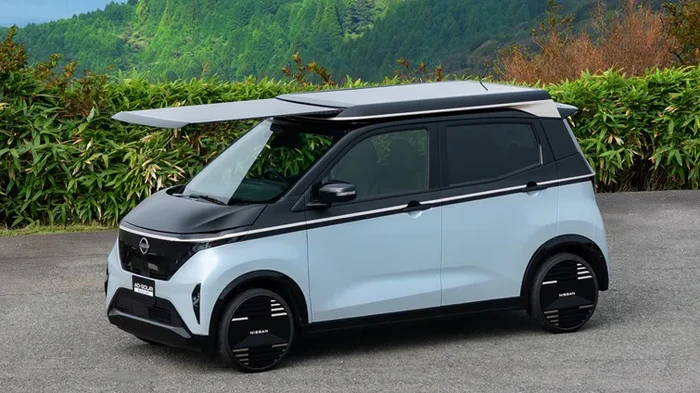 Array,Nissan Sakura Pakai Solar Panel, Bisa Jalan Sejauh 3.000 Km
