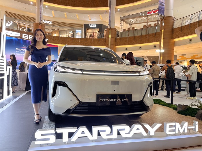 Array,Starray EM-i Jadi Senjata Geely Buat Gaet Konsumen di Luar Jakarta