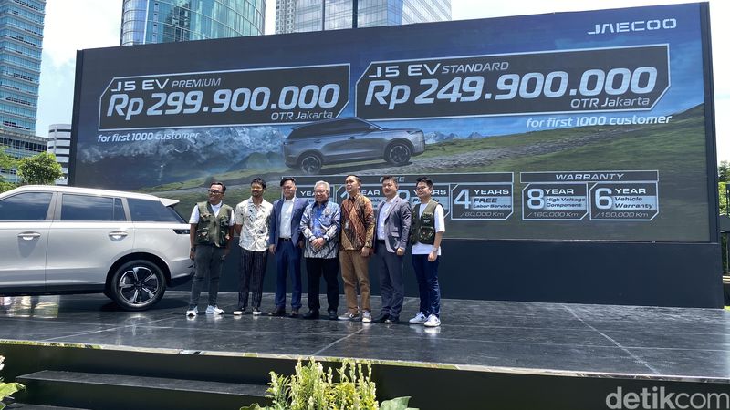 Array,Jaecoo J5 Resmi Meluncur, Harga Mulai Rp 249,9 Juta!