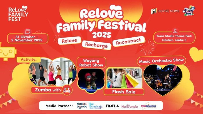 Array,ReLove Family Festival 2025 Hadirkan Serunya Liburan Keluarga Penuh Warna