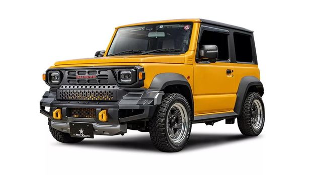 Array,Suzuki Jimny Ini Diubah Tampangnya Jadi Mirip Mobil Toyota