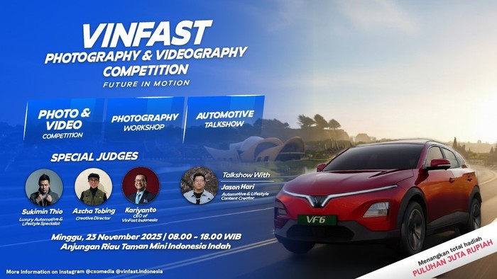 Array,Hadiah Jutaan Rupiah! Ekspresi Tanpa Batas Lewat Lensa di VinFast Competition