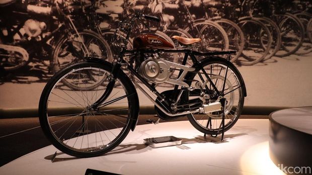 Array,Bertemu Motor Pertama Honda di Dunia, Wujudnya Mirip Sepeda Kumbang
