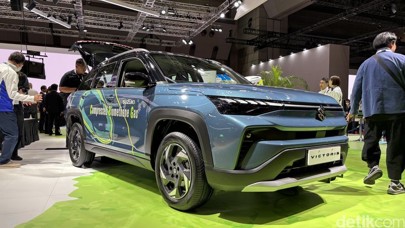 Array,Mobil Suzuki Ini Bisa Pakai Bahan Bakar Gas dari Kotoran Sapi