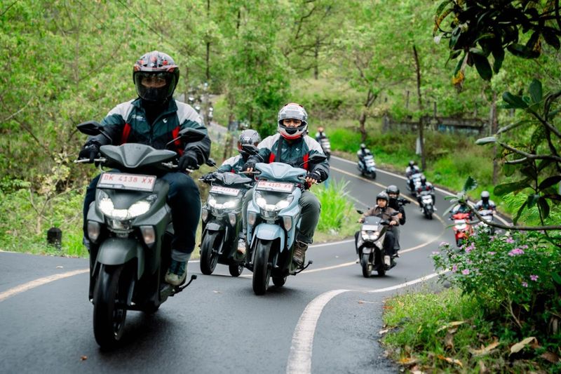 Array,GEAR ULTIMA Berhasil Tembus 74,5 Km/Liter dan Libas Medan Pegunungan