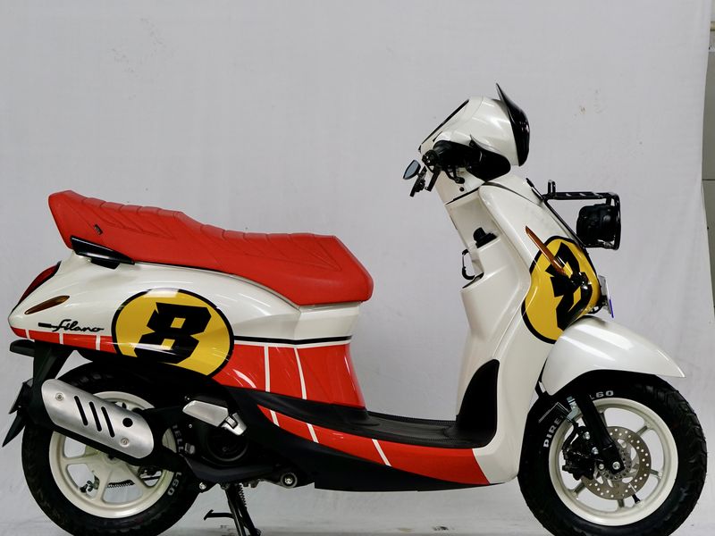 Pilihan Modifikasi Yamaha Grand Filano, dari Kalcer sampai Racing, Kalcer Japan Style, Retro Racing Look, Rally Scooter, Adventure Style