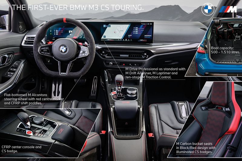Array,BMW Indonesia Hadirkan M3 CS Touring, Apa Bedanya dengan M3 Touring Biasa?