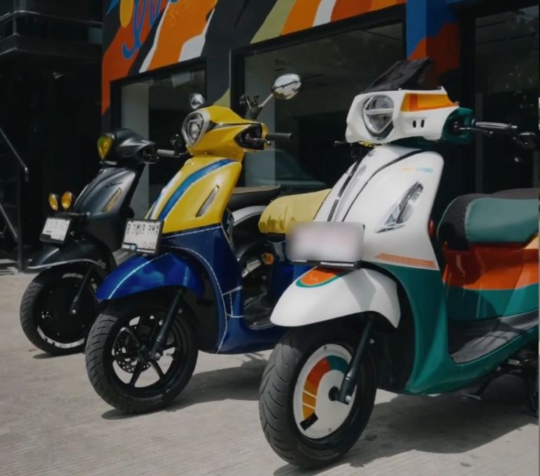 Array,Yamaha Grand Filano Hybrid, Skutik Kalcer Anak Muda