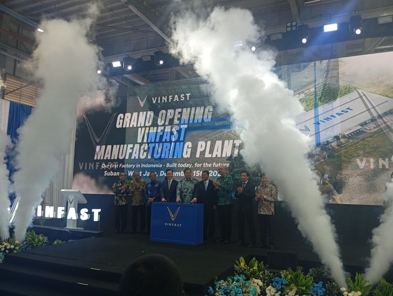 Array,Pabrik Sudah Berdiri, VinFast Bakal Gelontorkan Lagi Investasi Rp 17 Triliun di RI