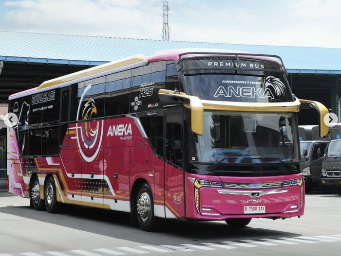 Array,PO Aneka Rilis Bus Baru, Pakai Bodi Buatan New Armada dengan Konsep Unik