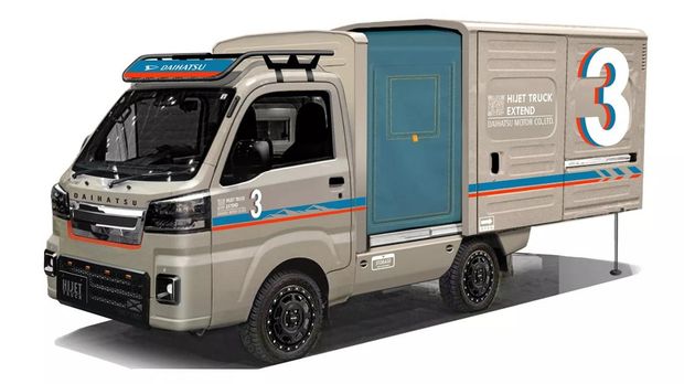 Array,Ada Daihatsu Hijet versi Nyentrik, Ini Wujudnya