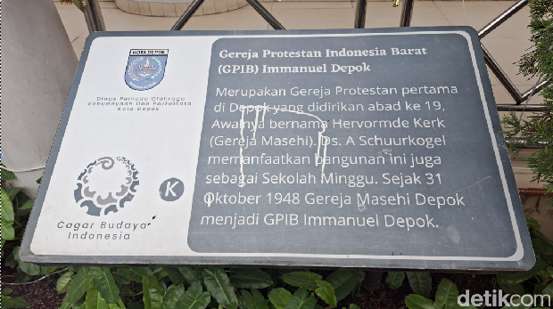 Array,GPIB Immanuel: Gereja Bersejarah di Depok, Kini Berusia 3 Abad