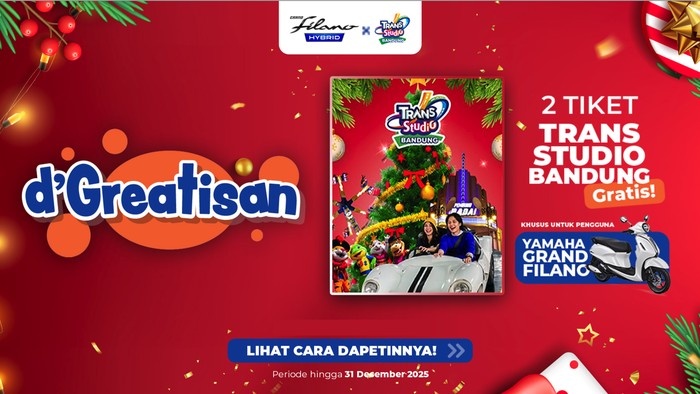 Array,Punya Yamaha Grand Filano? Ada Tiket Trans Studio Bandung Gratis Buat Kamu!
