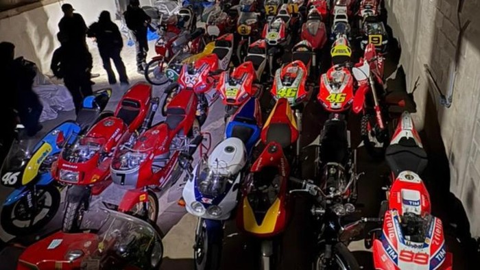 Array,Motor MotoGP Senilai Rp 600 M Disita dari Buronan, Ada Punya Rossi-Lorenzo