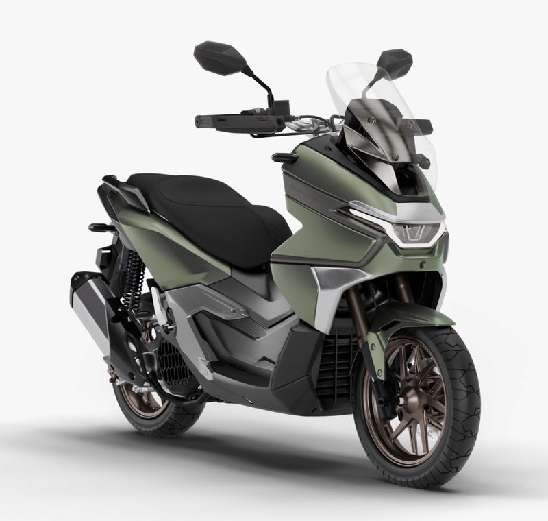 Array,Panthette X, Skutik Petualang Pesaing Honda ADV dari Inggris