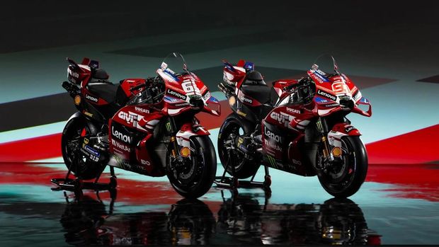 Array,Tampilan Baru Motor Marquez dan Pecco untuk MotoGP 2026