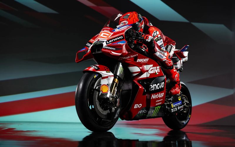 Array,Tampilan Baru Motor Marquez dan Pecco untuk MotoGP 2026