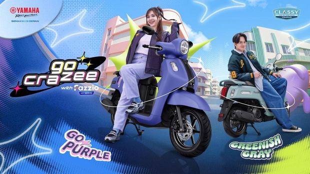 Array,Yamaha Fazzio Hybrid Terbaru Meluncur