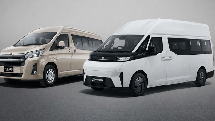 Array,Adu Spesifikasi Farizon SV vs Toyota Hiace