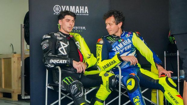 Array,Kata Rossi Usai Geber Motor di Sirkuit Mandalika