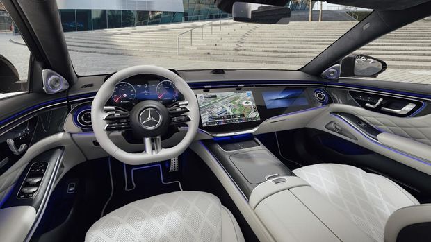 Array,Mercedes-Benz Luncurkan S-Class Terbaru, Makin Futuristis dan Pakai AI
