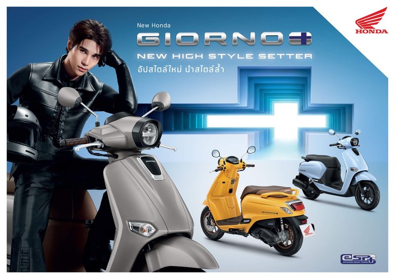 Array,Honda Giorno+ 2026 Meluncur, Awas Kepincut Warna Barunya