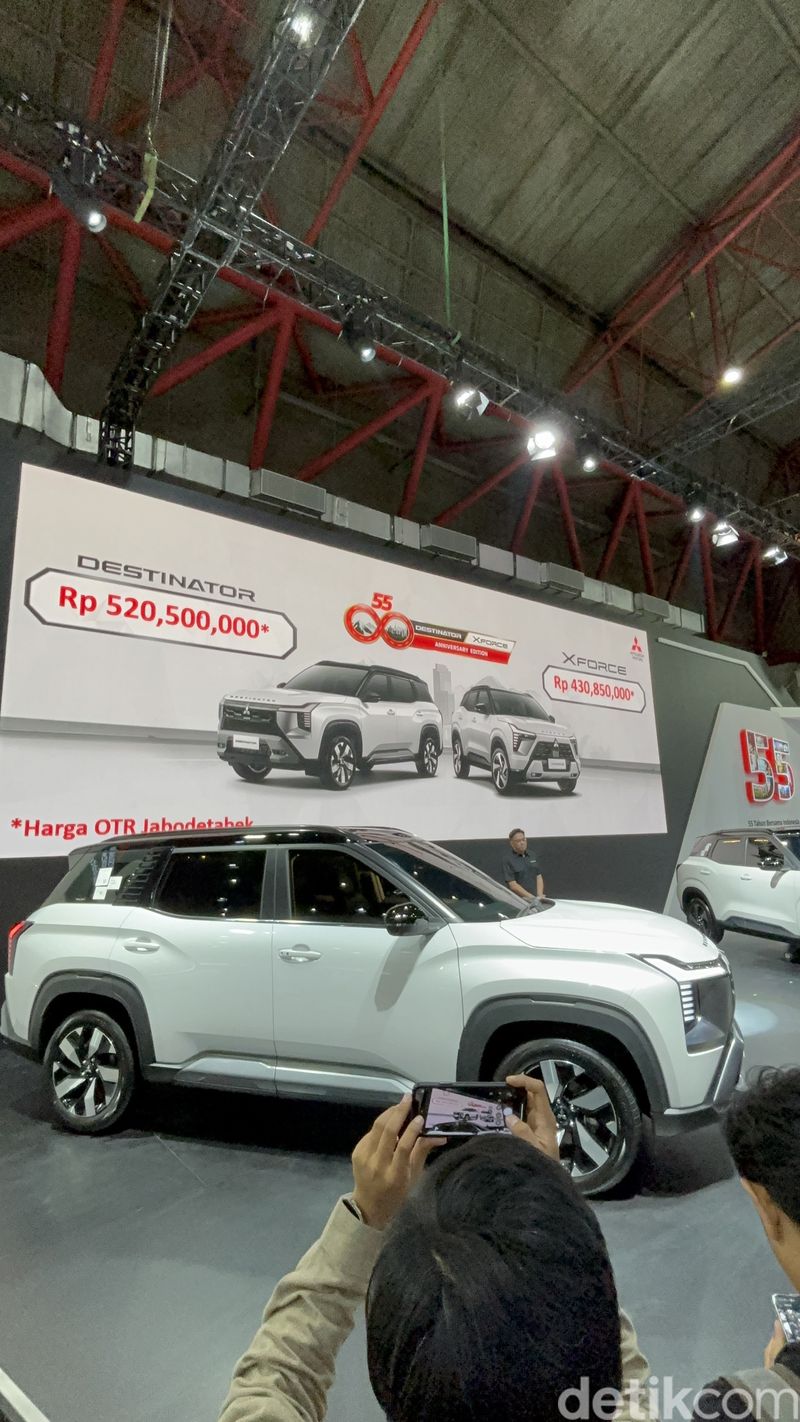Array,Mitsubishi Rayakan 55 Tahun, Rilis Xforce dan Destinator Edisi Khusus