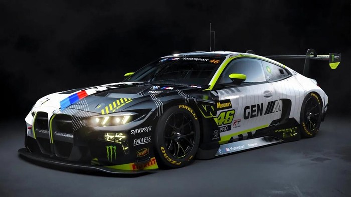 Array,Penampakan Livery Baru Mobil Valentino Rossi untuk Balap Ketahanan