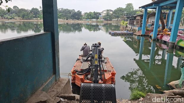 Array,Setu Pedongkelan: Oase di Perbatasan Jakarta-Depok