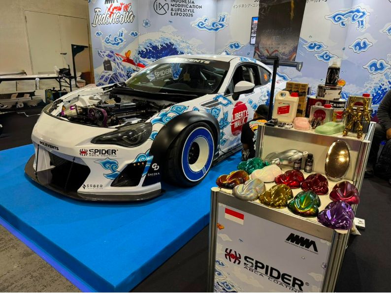 Array,Modifikasi Toyota 86 Karya Anak Bangsa Mejeng di Jepang