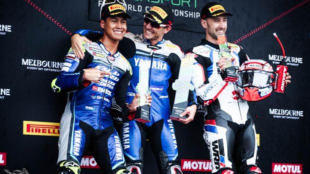 Array,Ini Strategi 'El Dablek' Finis Kedua dari Posisi Belakang di World Supersport 2026