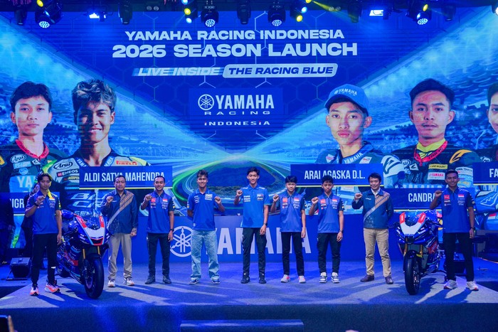 Array,Yamaha Kirim 7 Rider Indonesia untuk Balapan Motor Kelas Dunia