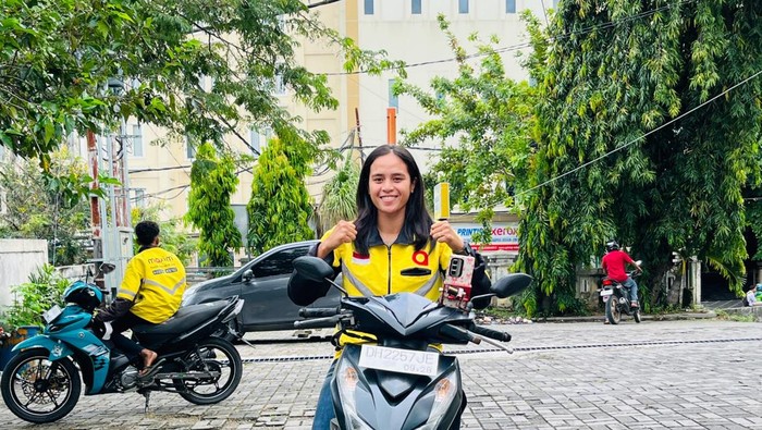 Array,Cerita Atlet Tinju Perempuan yang Nyambi Jadi Ojol