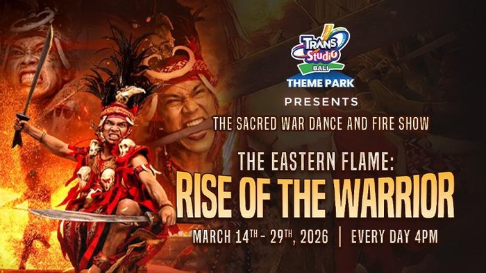 Lebaran Seru di Bali! Tiket Trans Studio Bali Mulai Rp150 Ribu dan Special Show, Special Show "Rise of The Warrior" Siap Meriahkan Libur Lebaran, Nikmati 16 Wahana Seru dan Atraksi Spektakuler, Promo Tiket Lebaran Fest, Harga Lebih Hemat, Cara Beli Tiketnya Mudah