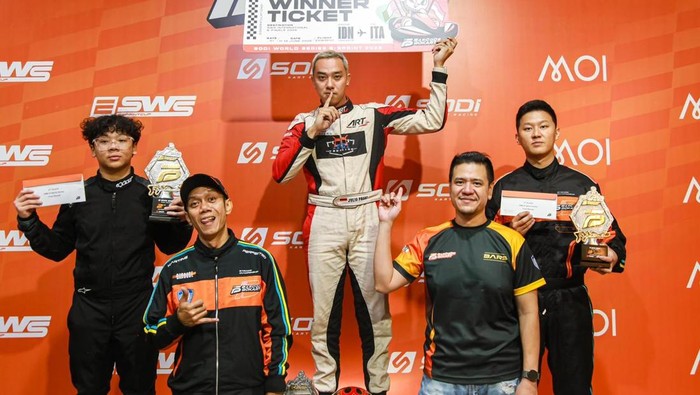 Array,Dari Jakarta ke Italia, 4 Pebalap Barcode Gokart Siap Berlaga di Final Dunia