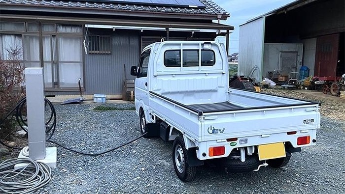 Array,Suzuki Carry Listrik Mulai Diuji Coba Petani di Jepang