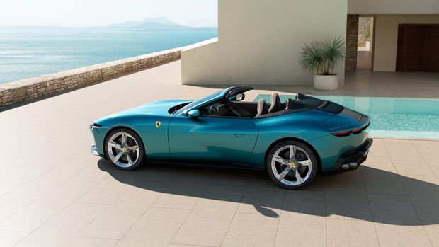 Array,Ferrari Amalfi Spider Meluncur, Model 'Paling Terjangkau' Pengganti Roma