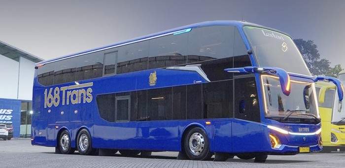 Array,PO 168 Trans Luncurkan Bus Tingkat Besutan Adiputro, Punya Spek 'Rata Kanan'