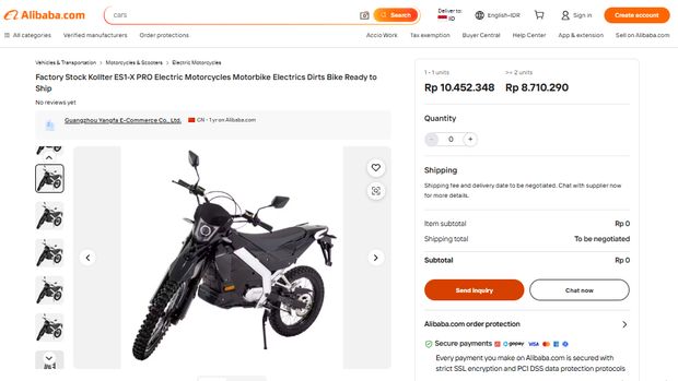 Array,Muncul Dugaan Harga Asli Motor MBG Rp 8 Jutaan, Benarkah?