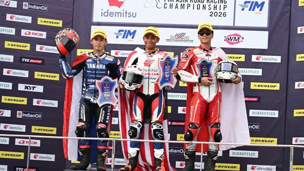 Array,Pebalap Indonesia Taklukkan Sepang, Sukses Raih Podium ARRC