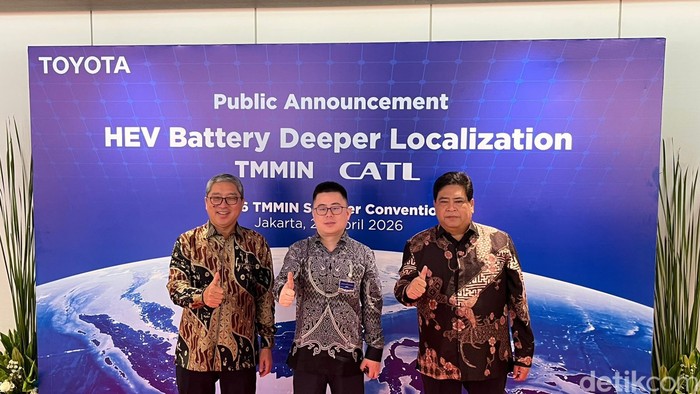 Array,Toyota Gandeng CATL Produksi Baterai Mobil Hybrid di Indonesia