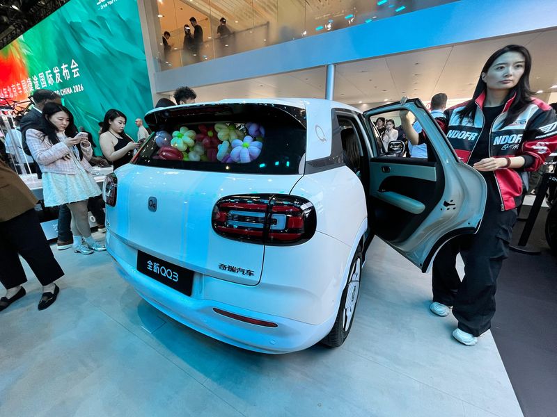 Array,Chery QQ3 EV Jadi 'Magnet' di Beijing Auto Show 2026, Ada Peluang Dibawa ke RI