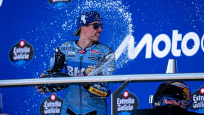 Array,Bersama Aspira, Alex Marquez Kembali Naik Podium di MotoGP Spanyol