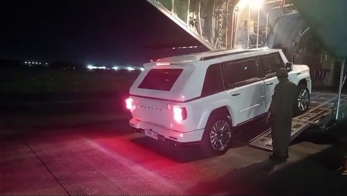 Array,Mobil Maung Dipakai Prabowo di KTT ASEAN Filipina, Begini Cara Pengirimannya