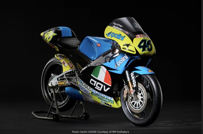Array,Motor yang Pernah Dipakai Rossi Balapan di Sentul Dilelang