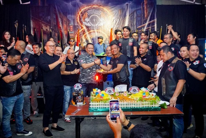 Array,Hadiri HUT Ke-8 Motor Besar Indonesia, Bamsoet Tekankan Peran Brotherhood