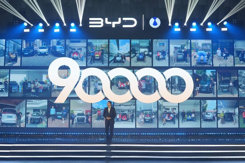 Array,90 Ribu Mobil BYD Sudah Beredar di Jalanan Indonesia