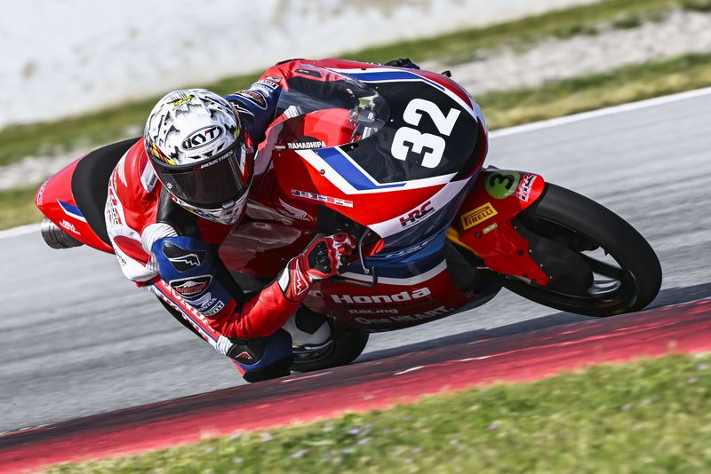 Array,Kiandra Ramadhipa Turun di Ajang Moto3 Junior 2026, Bawa Honda NSF250RW