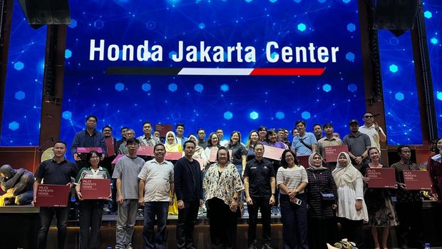 Array,Honda Gelar 'Syukuran' untuk Para Pemenang Undian Brio di Jakarta